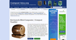 Desktop Screenshot of compost-bins.org